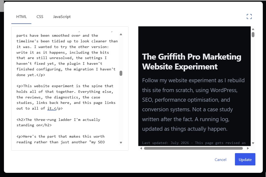 Revised opening paragraph after the keyword density fix, with the focus keyword now in the first sentence